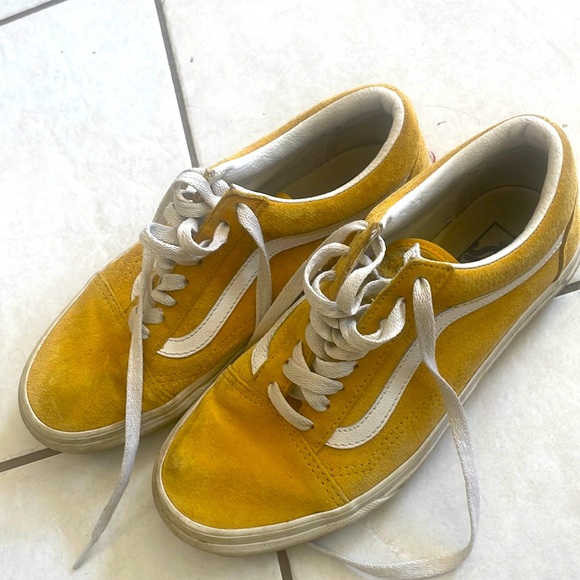 Women’s Vans Mustard Colour size 8 - Picture 2 of 2